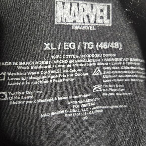 Marvel Venom - We Are Venom - 100% Cotton Short Sleeve Black T-Shirt, sz XL - Picture 4 of 4